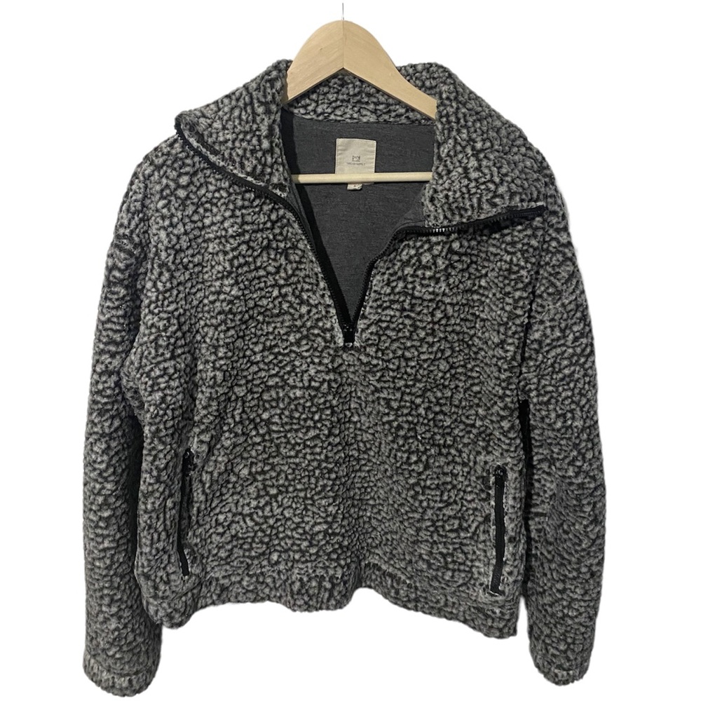 Thread & supply cozy zip up sweater